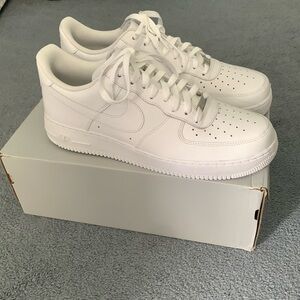 NEW Nike Air Force One (White) Men’s Size 12